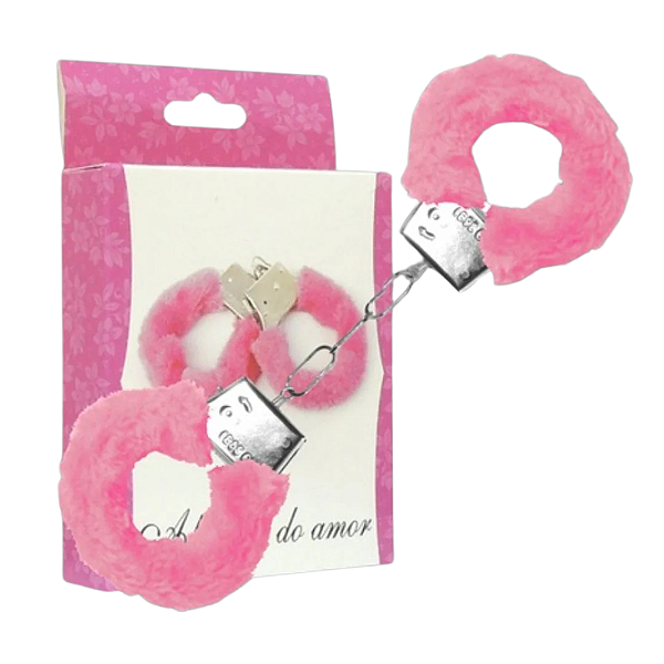 ALGEMA DE METAL COM PELUCIA