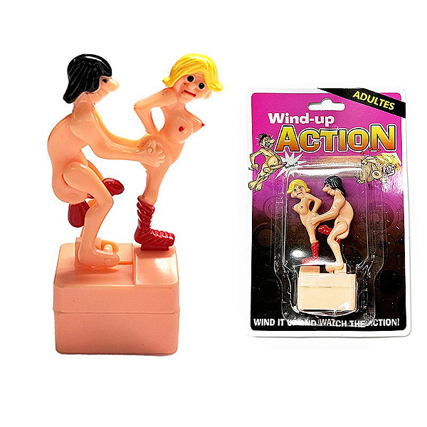 WIND-UP ACTION HOMEM E MULHER