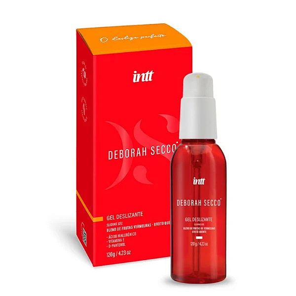 LUBRIFICANTE DESLIZANTE FRUTAS VERMELHAS 120ML - DEBORAH SECCO
