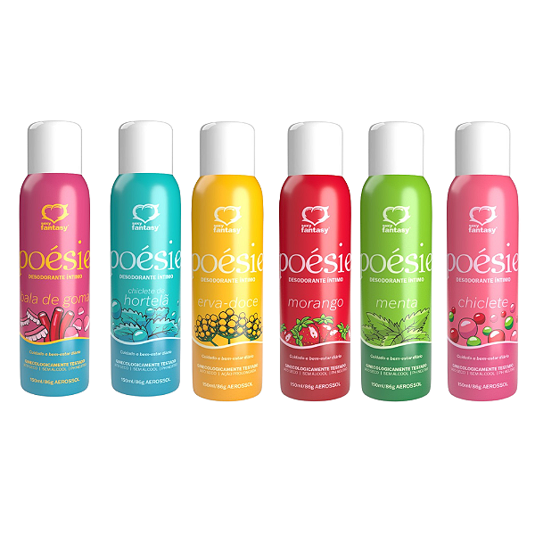 DESODORANTE ÍNTIMO AEROSSOL - POÉSIE - 150ML