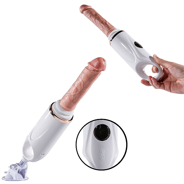 MÁQUINA DO SEXO COM TELA DE LED - RECARREGÁVEL - LODI