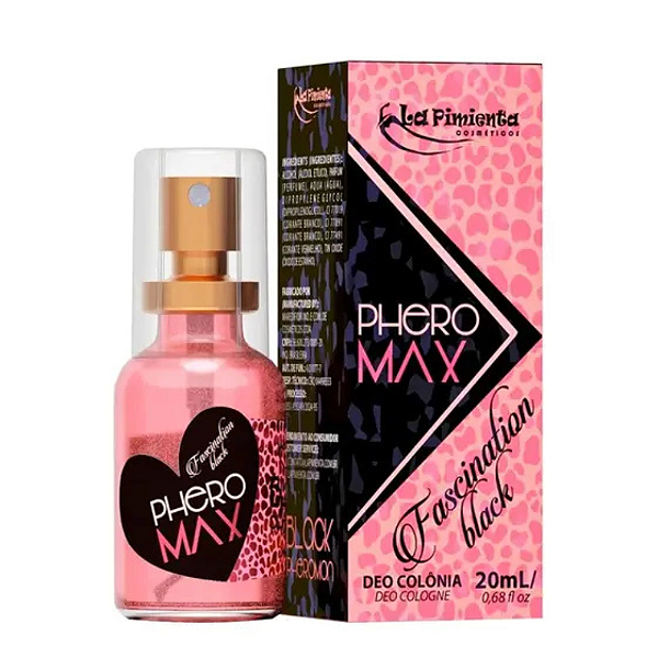 PERFUME PHERO MAX FASCINATION BLACK