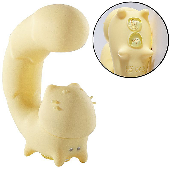 VIBRADOR DE PONTO G - FORMATO DE GATO