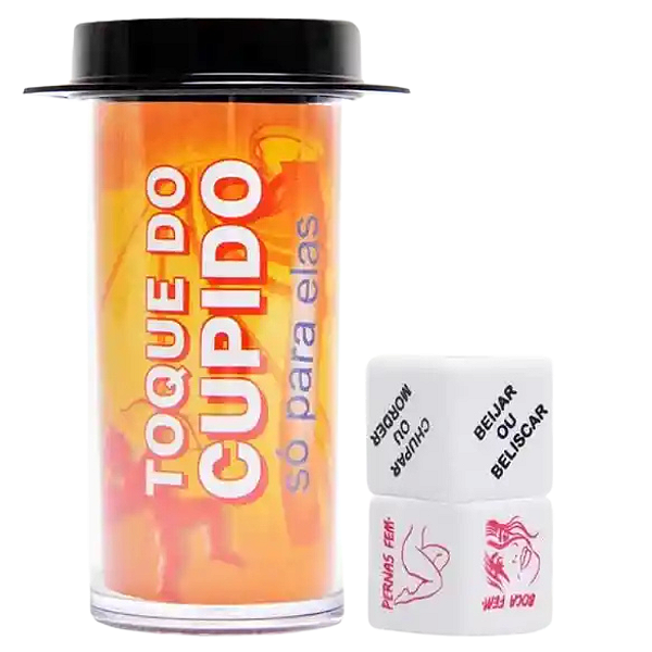 DADO TOQUE DO CUPIDO SÓ PARA ELAS (2 DADOS)