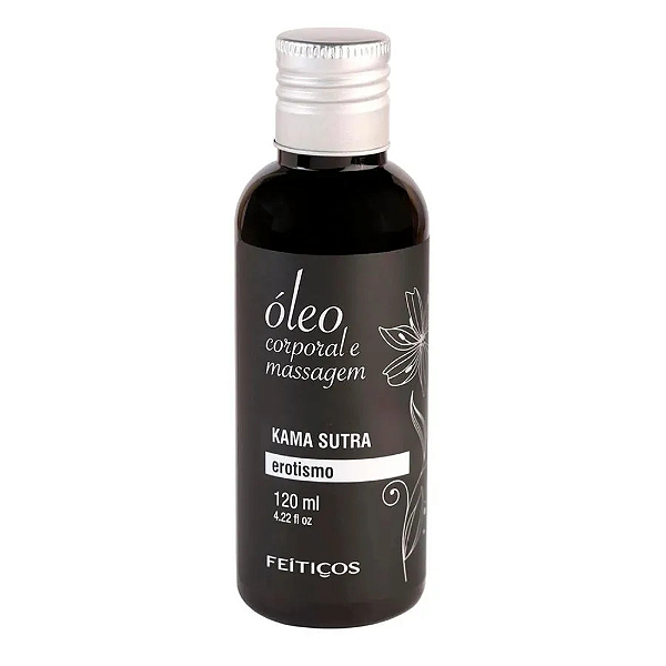 ÓLEO CORPORAL E MASSAGEM KAMA SUTRA EROTISMO 120ML