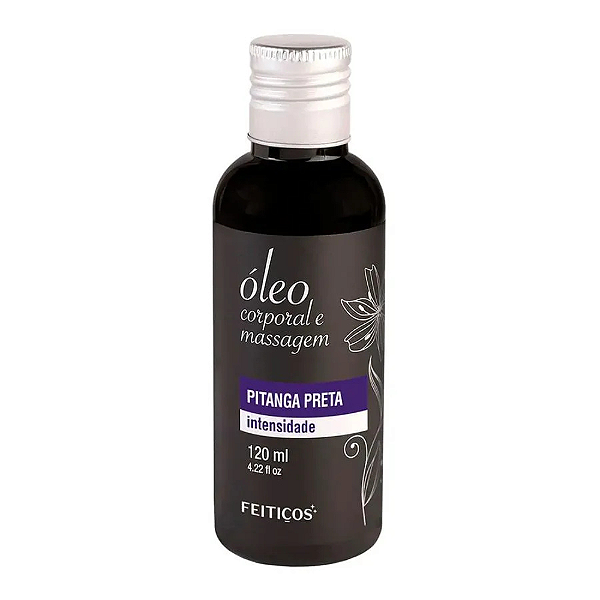 ÓLEO CORPORAL E MASSAGEM PITANGA PRETA 120ML