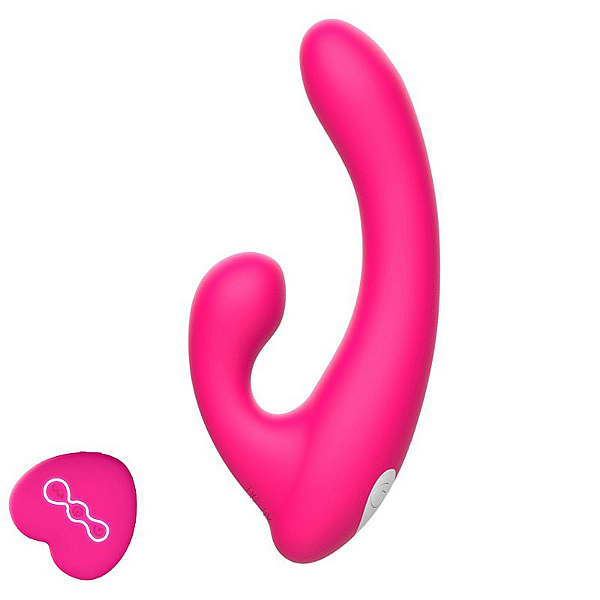 VIBRADOR DE PONTO G E CLITÓRIS COM ROTAÇÃO E CONTROLE REMOTO - VIBRATOR - SI