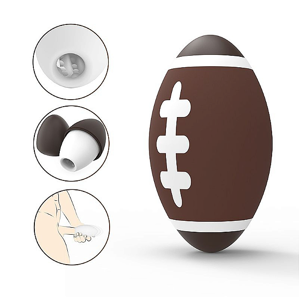 MASTURBADOR MASCULINO - EGG RUGBY FOOTBALL - S-HANDE