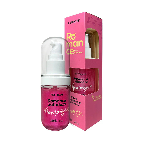 ROMANCE COM SAFADEZA - CALDA ESTIMULANTE SABOR MOMOZIN 30ML