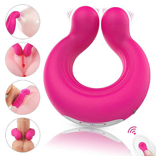 ANEL PENIANO COM VIBRO E CONTROLE REMOTO - LONDON EYE-RCT - S-HANDE