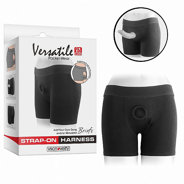 CINTA PENIANA FORMATO DE CUECA BOXER STRAPON HARNESS ELASTANO - VSCN VELTY