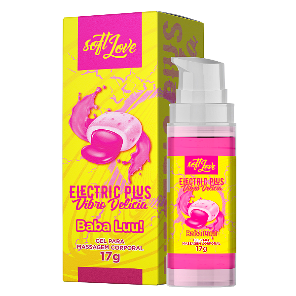 ELETRIC PLUS VIBRO DELÍCIA BABA LUU - 18G SOFT LOVE
