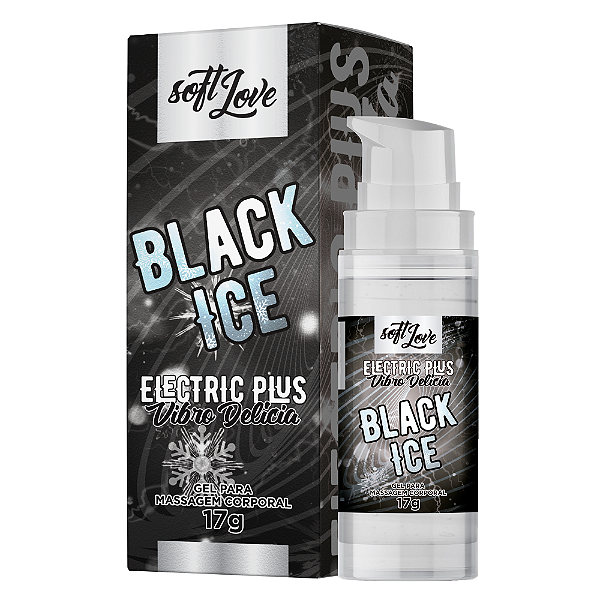 ELETRIC PLUS VIBRO DELÍCIA BLACK ICE - 18G SOFT LOVE