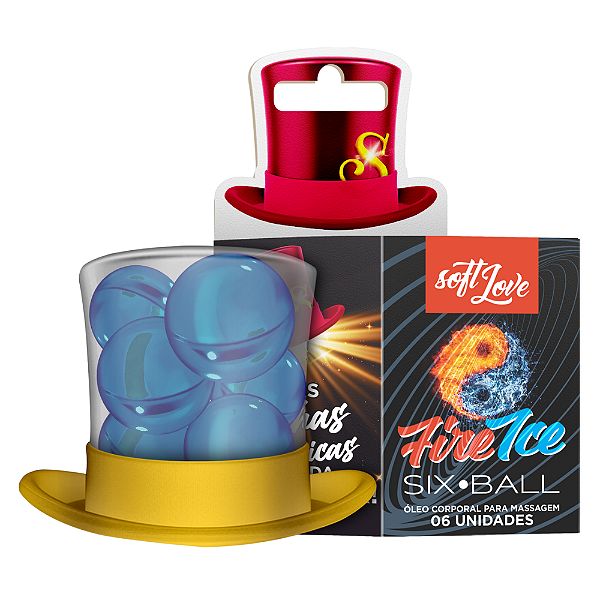 SIX BALL FUNÇÃO FIRE ICE - 06UN SOFT LOVE