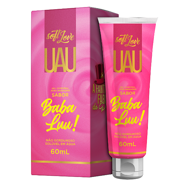 LUBRIFICANTE UAU BABA LUU - 60ML SOFT LOVE