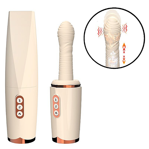 MAQUINA DO SEXO COM VAI E VEM FORMATO DE DILDO GUN 2