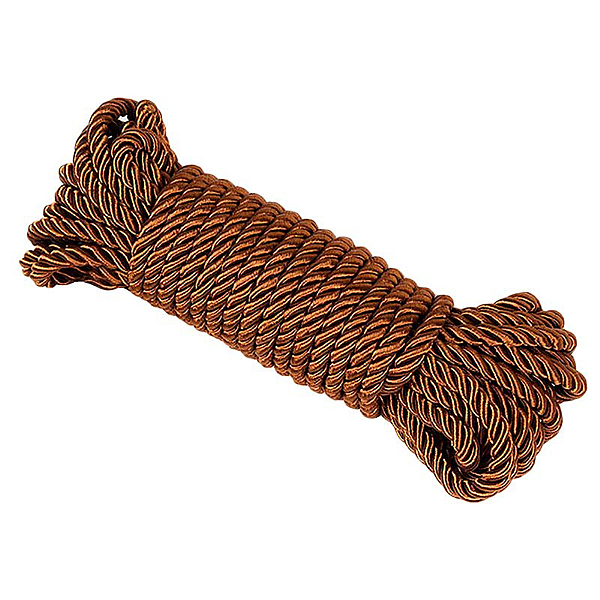 CORDA SADO DE POLIÉSTER 10M - MARROM
