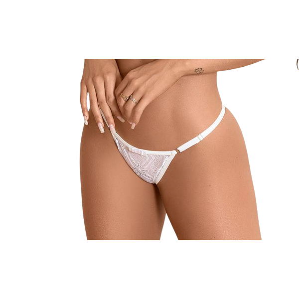 CALCINHA STRING RENDADA - YAFFA