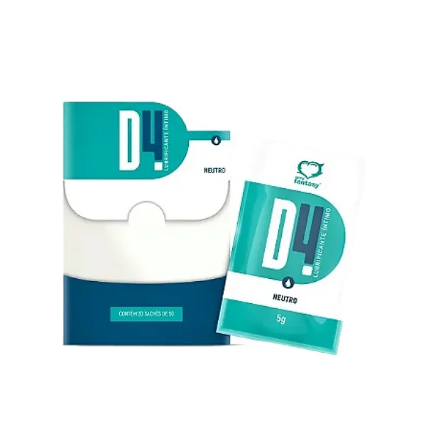 LUBRIFICANTE SACHE CAIXA C/ 30 UN - D4 NEUTRO