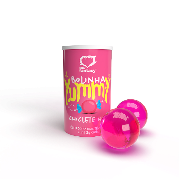 CAPSULA BEIJÁVEL YUMMY CHICLETE HOT