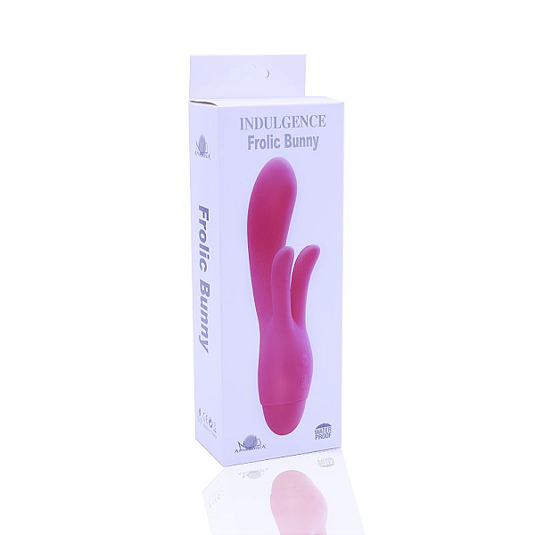 VIBRADOR DE PONTO G E CLITÓRIS - FROLIC BUNNY - APHRODISIA