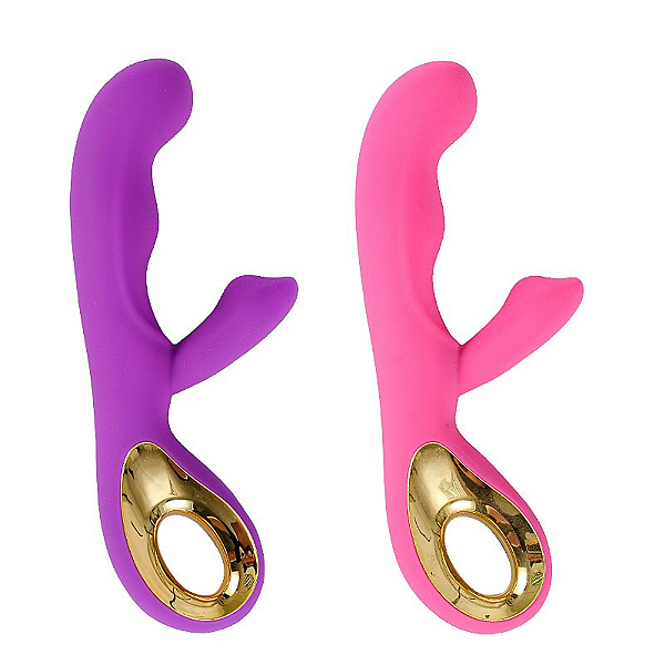 VIBRADOR DE PONTO G E CLITÓRIS - PIMA