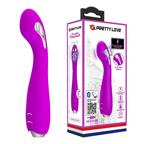 VIBRADOR DE PONTO G COM CHOQUE E FUNÇÃO APP - HOMUNCULUS