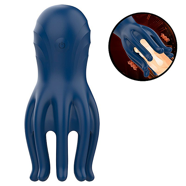 VIBRADOR DE GLANDE E ESCROTO - PENIS TRAINER
