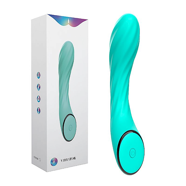 VIBRADOR DE PONTO G COM CURVA E TEXTURA