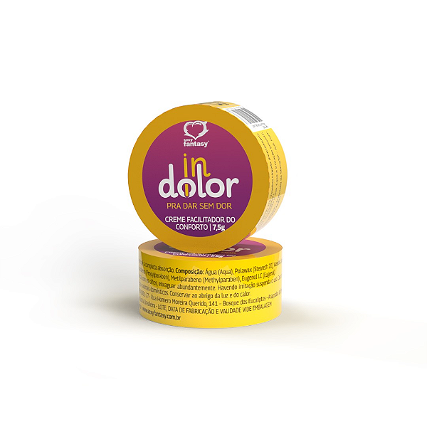 POMADA DESSENSIBILIZANTE ANAL - INDOLOR - 7,5G