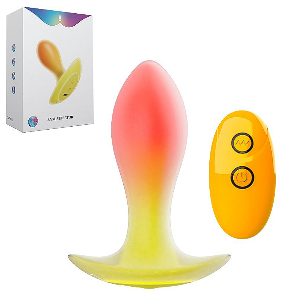 PLUG ANAL COM CONTROLE REMOTO - 11,1 X 3,7 CM