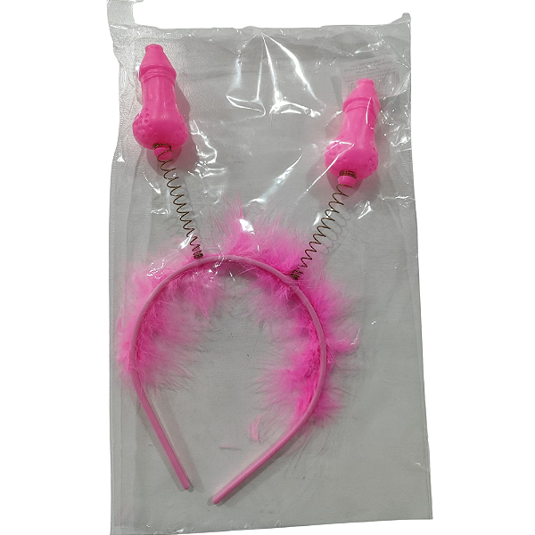 TIARA ERÓTICA LUXO - PINK