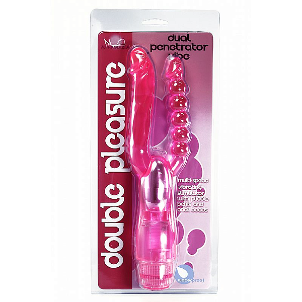 VIBRADOR DUPLO PRAZER JELLY