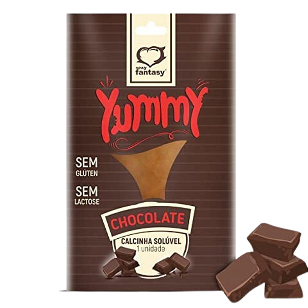 CALCINHA YUMMY - CHOCOLATE