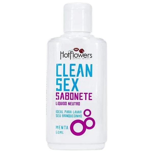 SABONETE LIQUIDO CLEAN SEX MENTA 60 ML
