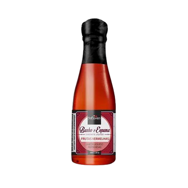 SABONETE LIQUIDO BANHO E ESPUMA FRUTAS VERMELHAS 150ML
