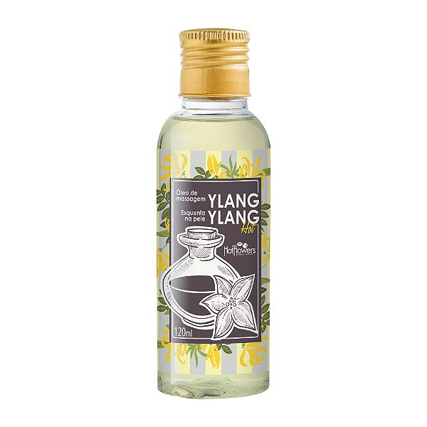 OLEO PARA MASSAGEM YLANG YLANG 120ML