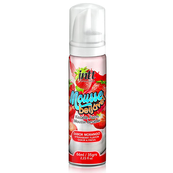 MOUSSE BEIJÁVEL MORANGO 66ML