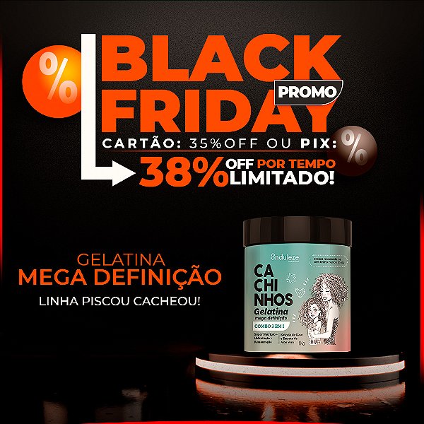 Gelatina Mega Definição (500g) Piscou Cacheou! - Onduleze Cosméticos
