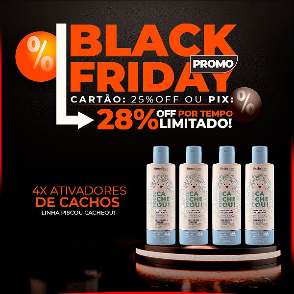 Combo Definição I 4x Ativadores de Cachos - Piscou Cacheou!