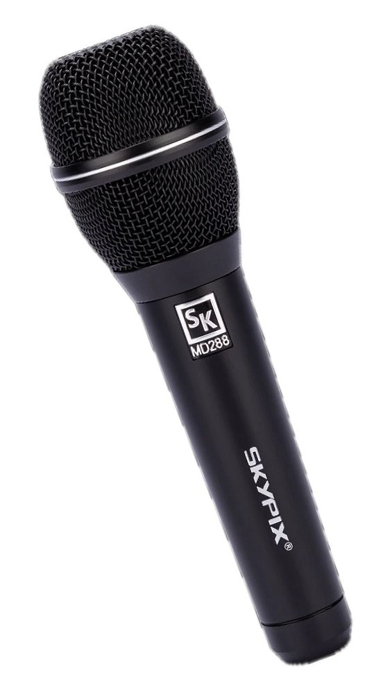 Microfone Vocal Cardioide Md288 - Skypix