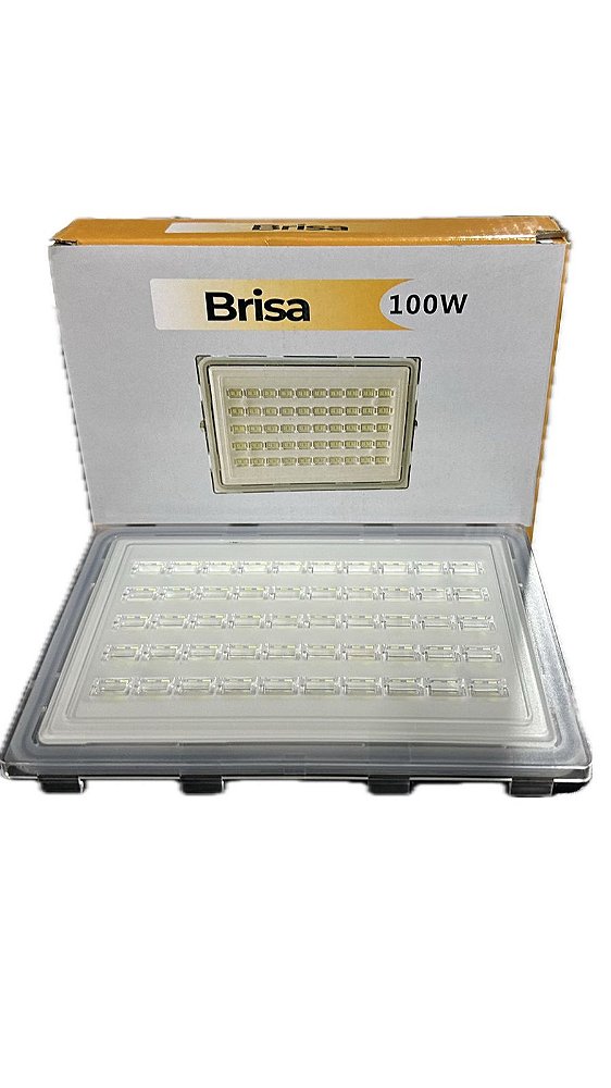 Refletor Mini IP67 100W 6000K - Brisa