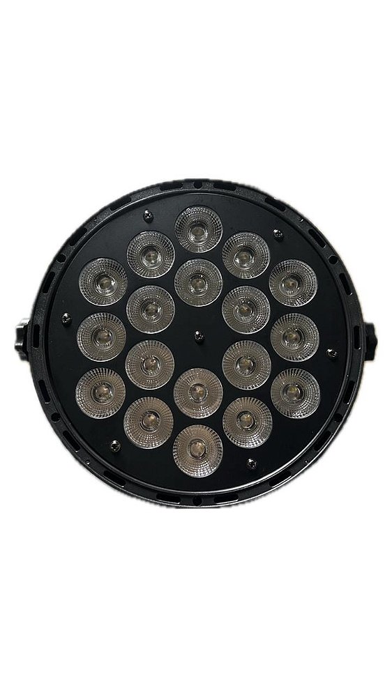 Refletor Led 18X6IN1 Rgbwa+uv - Showtech