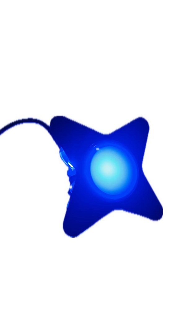 Arandela De Parede 4 Focos Azul - Br Lighting