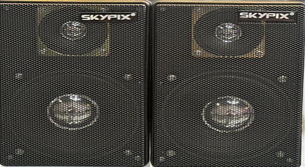 Kit 02 Caixas De Som Ambiente 50W - Skypix