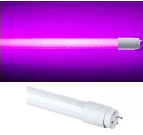 Lâmpada Tubular Led T8 9W 60CM Rosa - Ctb