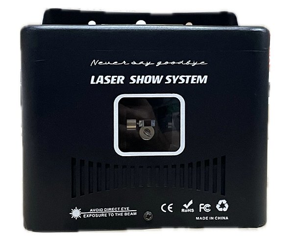 Laser Rgb 2W Com App Para Texto - Br Lighting