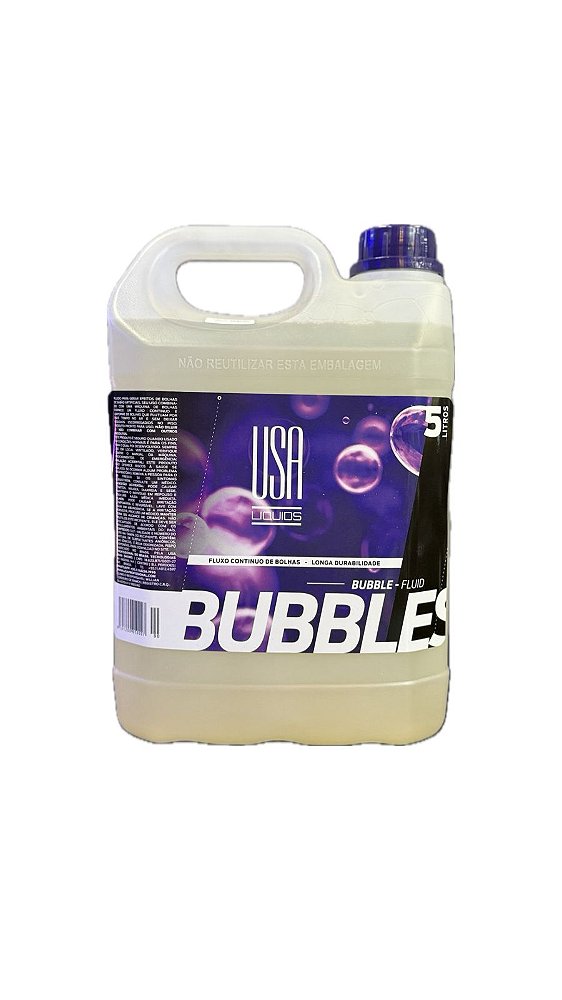 LIQUIDO MAQUINA DE BOLHA 5LT USA