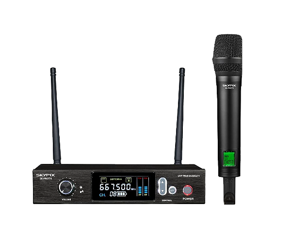 Microfone S/Fio Vocal pro 775 Skypix