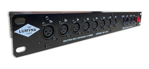SPLITTER DMX 2/8 BIVOLT